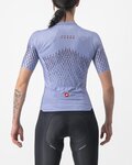 CASTELLI Kolesarski dres s kratkimi rokavi - AERO PRO W - vijolična