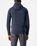 CASTELLI pulover - MILANO 2 FULL ZIP FLEECE - modra