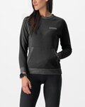 CASTELLI pulover - LOGO W SWEATSHIRT - črna