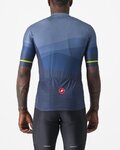 CASTELLI Kolesarski dres s kratkimi rokavi - ORIZZONTE - modra
