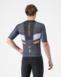 CASTELLI Kolesarski dres s kratkimi rokavi - UNLIMITED PRO - modra