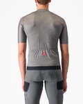 CASTELLI Kolesarski dres s kratkimi rokavi - UNLIMITED ENDURANCE - siva