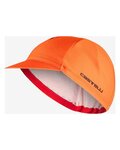 CASTELLI Kolesarska kapa - ROSSO CORSA 2 - oranžna