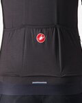 CASTELLI Kolesarski dres s kratkimi rokavi - ESPRESSO W - antracit