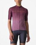 CASTELLI Kolesarski dres s kratkimi rokavi - SALITA - bordo