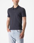 CASTELLI Polo majica - MERINO POLO - antracit