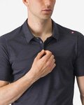 CASTELLI Polo majica - MERINO POLO - antracit