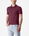 CASTELLI Polo majica - MERINO POLO - bordo