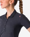 CASTELLI Polo majica - MERINO W POLO - črna