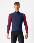 CASTELLI Kolesarski brezrokavnik - ESPRESSO VEST - modra