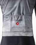 CASTELLI Kolesarski dres z dolgimi rokavi zimski - UNLIMITED THERMAL - siva