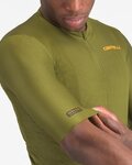 CASTELLI Kolesarski dres s kratkimi rokavi - UNLIMITED ENTRATA 3 - zelena