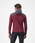 CASTELLI pulover - UNLIMITED ROAM - bordo