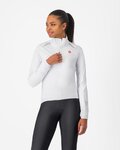 CASTELLI nepremočljiva jakna - EMERGENCY 3 W RAIN - bela