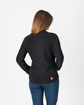CASTELLI pulover - CLASSICO W FLEECE - črna