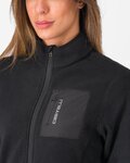 CASTELLI pulover - CLASSICO W FLEECE - črna