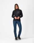 CASTELLI pulover - CLASSICO W FLEECE - črna
