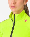 CASTELLI nepremočljiva jakna - ULTRA W RAIN CAPE - zelena
