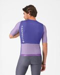 CASTELLI Kolesarski dres s kratkimi rokavi - CORRETTO - vijolična