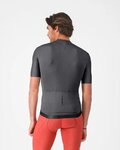 CASTELLI Kolesarski dres s kratkimi rokavi - ESPRESSO 2 - siva
