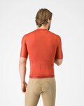 CASTELLI Kolesarski dres s kratkimi rokavi - ESPRESSO 2 - rdeča