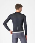 CASTELLI Kolesarski dres z dolgimi rokavi poletni - ESPRESSO 2 LS - črna