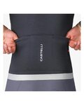 CASTELLI Kolesarski dres z dolgimi rokavi poletni - ESPRESSO 2 LS - črna