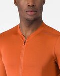 CASTELLI Kolesarski dres z dolgimi rokavi poletni - ESPRESSO 2 LS - rdeča