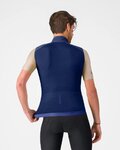 CASTELLI Kolesarski brezrokavnik - ESPRESSO 2 - modra