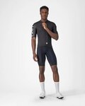 CASTELLI Kolesarski dres s kratkimi rokavi - ENTRATA APEX - črna