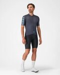 CASTELLI Kolesarski dres s kratkimi rokavi - ENTRATA APEX - modra