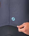 CASTELLI Kolesarski dres s kratkimi rokavi - ENTRATA APEX - modra
