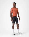 CASTELLI Kolesarski dres s kratkimi rokavi - ENTRATA APEX - rdeča
