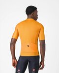CASTELLI Kolesarski dres s kratkimi rokavi - ENTRATA APEX - oranžna