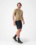 CASTELLI Kolesarski dres s kratkimi rokavi - UNLIMITED PRO 2 - bež