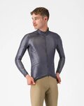 CASTELLI Kolesarska  vetru odporna jakna - ARIA SHELL 2 - siva