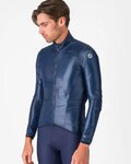 CASTELLI Kolesarska  vetru odporna jakna - ARIA SHELL 2 - modra