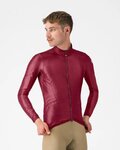 CASTELLI Kolesarska  vetru odporna jakna - ARIA SHELL 2 - bordo