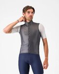 CASTELLI Kolesarski brezrokavnik - ARIA 2 - siva