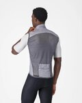 CASTELLI Kolesarski brezrokavnik - ARIA 2 - srebrna