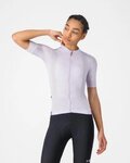 CASTELLI Kolesarski dres s kratkimi rokavi - ESPRESSO 2 W - vijolična