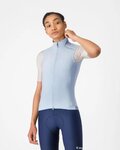 CASTELLI Kolesarski brezrokavnik - ESPRESSO 2 W - modra