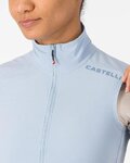 CASTELLI Kolesarski brezrokavnik - ESPRESSO 2 W - modra