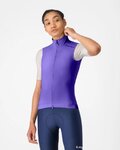CASTELLI Kolesarski brezrokavnik - ESPRESSO 2 W - vijolična