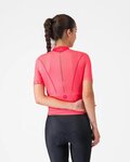 CASTELLI Kolesarski dres s kratkimi rokavi - ANIMA FLOW - rožnata