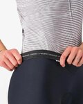 CASTELLI Kolesarski dres s kratkimi rokavi - COSMIC VORTEX - siva