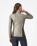 CASTELLI Kolesarska  vetru odporna jakna - ARIA SHELL 2 W - bež