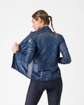 CASTELLI Kolesarska  vetru odporna jakna - ARIA SHELL 2 W - modra