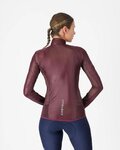 CASTELLI Kolesarska  vetru odporna jakna - ARIA SHELL 2 W - bordo
