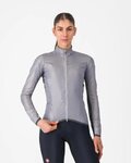 CASTELLI Kolesarska  vetru odporna jakna - ARIA SHELL 2 W - srebrna